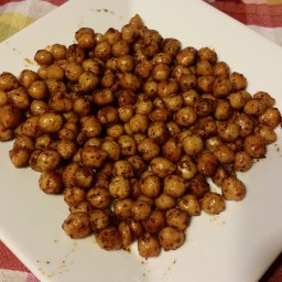 Using Inertia for Good + Crispy and Spiced Garbanzo Beans